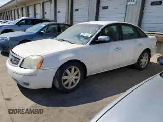 2007 Ford Five Hundred Limited with VIN 1FAHP25187G111737, listed as a Copart auction lot 72431324 with 0 mi miles and Salvage Title. Bid and sale history available at carsss.com. Image 1.