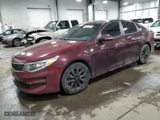 2018 Kia Optima S with VIN 5XXGT4L38JG259127, listed as a Copart auction lot 48618735 with 81,044 mi miles and Salvage Title. Bid and sale history available at carsss.com. Image 1.