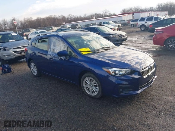 2017 Subaru Impreza Premium с VIN 4S3GTAB69H3746115, выставлен на аукционе IAAI как лот 41807313 с пробегом 70 400 миль миль и . История ставок и продаж доступна на DreamBid. Изображение 1.