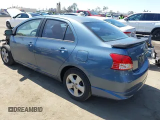 2008 Toyota Yaris with VIN JTDBT923781272417, listed as a IAAI auction lot 41880886 with 243,453 mi miles. Bid and sale history available at carsss.com. Image 3.