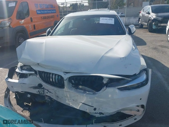 2019 BMW 4 Series 430i with VIN WBA4J1C5XKBM17786, listed as a IAAI auction lot 41597430 with 66,106 mi miles. Bid and sale history available at carsss.com. Image 12.
