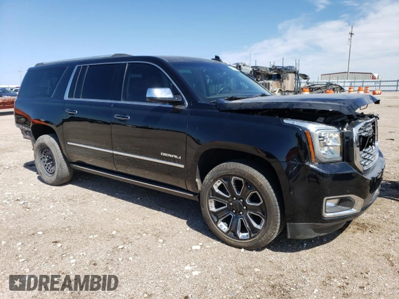 2018 GMC Yukon XL Denali with VIN 1GKS2HKJ8JR358438, listed as a Copart auction lot 69838364 with 47,198 mi miles and Salvage Title. Bid and sale history available at carsss.com. Image 4.
