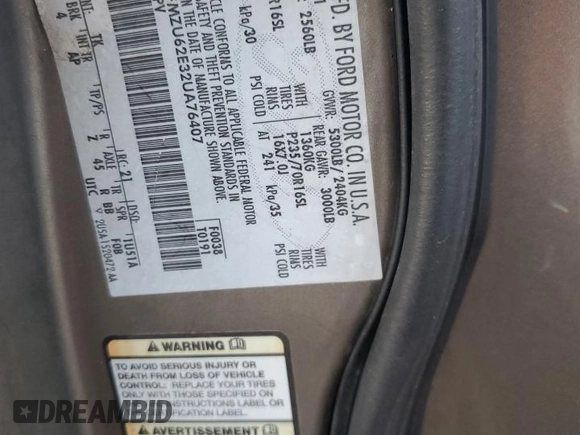 2002 Ford Explorer XLS with VIN 1FMZU62E32UA76407, listed as a Copart auction lot 88239565 with Not provided miles and Salvage title. Bid and sale history available at DreamBid. Image 13.