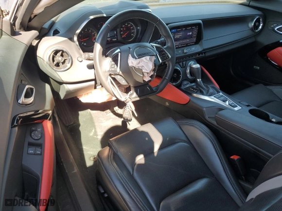 2024 Chevrolet Camaro 2LT with VIN 1G1FD1RS4R0118020, listed as a Copart auction lot 75322484 with 11,035 mi miles and Salvage Title. Bid and sale history available at carsss.com. Image 8.