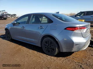 2022 Toyota Corolla LE with VIN 5YFEPMAE1NP317723, listed as a Copart auction lot 46963075 with 41,752 mi miles and Salvage Title. Bid and sale history available at carsss.com. Image 2.