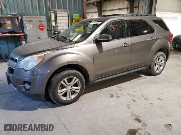 2011 Chevrolet Equinox LTZ z VIN 2CNALFEC9B6287491, wystawiony jako Copart lot #60168585 z przebiegiem 182 171 mil mil oraz Czysty tytuł • Clean title. Historia ofert i sprzedaży dostępna na DreamBid. Obrazek 1.