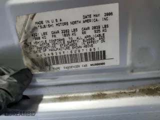 2006 Mitsubishi Galant ES with VIN 4A3AB36F16E071051, listed as a Copart auction lot 62706024 with 137,959 mi miles and Salvage Title. Bid and sale history available at carsss.com. Image 12.