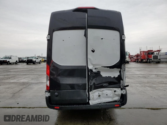 2022 Ford Transit Cargo with VIN 1FTBW3X89NKA31604, listed as a Copart auction lot 43710745 with 52,329 mi miles and Salvage title. Bid and sale history available at DreamBid. Image 6.