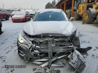2023 Infiniti Q50 Luxe with VIN JN1EV7BR8PM541976, listed as a Copart auction lot 45134995 with 19,621 mi miles and Salvage title. Bid and sale history available at DreamBid. Image 5.