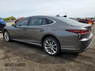 2018 Lexus LS z VIN JTHCYLFF0J5000487, wystawiony jako Copart lot #69422254 z przebiegiem 115 471 mil mil oraz Szkoda całkowita • Salvage title. Historia ofert i sprzedaży dostępna na DreamBid. Obrazek 2.