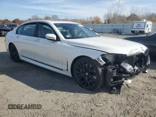 2022 BMW 7 Series 750i xDrive с VIN WBA7U2C03NCJ55428, выставлен на аукционе Copart как лот 78729204 с пробегом Не указан миль и Списание • Salvage title. История ставок и продаж доступна на DreamBid. Изображение 4.