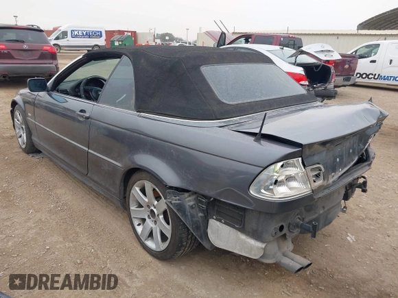 2002 BMW 3 Series 325Ci with VIN WBABS33432PG83177, listed as a IAAI auction lot 41581847 with 152,524 mi miles and . Bid and sale history available at DreamBid. Image 3.