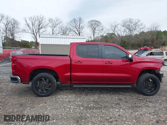 2019 Chevrolet Silverado 1500 LT with VIN 3GCUYDED7KG127193, listed as a IAAI auction lot 41553711 with 102,841 mi miles. Bid and sale history available at carsss.com. Image 13.
