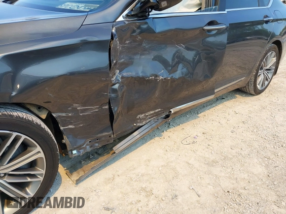 2018 Genesis G80 3.8L z VIN KMHGN4JE9JU265510, wystawiony jako IAAI lot #41985721 z przebiegiem 188 236 mil mil oraz . Historia ofert i sprzedaży dostępna na DreamBid. Obrazek 6.