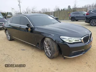 2016 BMW 7 Series 750i xDrive with VIN WBA7F2C57GG418778, listed as a IAAI auction lot 41790998 with 162,339 mi miles. Bid and sale history available at carsss.com. Image 1.