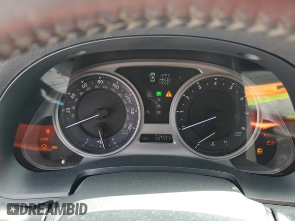 2008 Lexus IS 350 с VIN JTHBE262182014289, выставлен на аукционе Copart как лот 52492465 с пробегом 73 431 миль миль и Чистый • Clean title. История ставок и продаж доступна на DreamBid. Изображение 9.