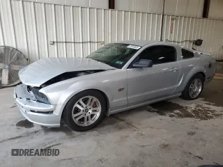 2006 Ford Mustang GT Deluxe with VIN 1ZVFT82H965145372, listed as a Copart auction lot 53283605 with 86,375 mi miles and Salvage Title. Bid and sale history available at carsss.com. Image 1.