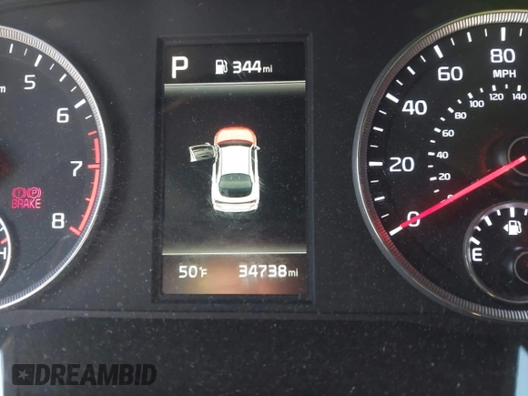 2022 Kia K5 GT-Line z VIN 5XXG64J2XNG139790, wystawiony jako IAAI lot #41737680 z przebiegiem 34 738 mil mil oraz . Historia ofert i sprzedaży dostępna na DreamBid. Obrazek 15.