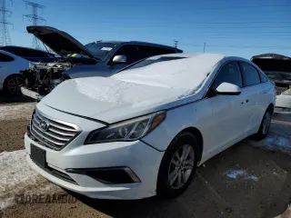 2017 Hyundai Sonata 2.4L z VIN 5NPE24AF5HH484868, wystawiony jako Copart lot #46170105 z przebiegiem 122 797 mil mil oraz Szkoda całkowita • Salvage title. Historia ofert i sprzedaży dostępna na DreamBid. Obrazek 1.