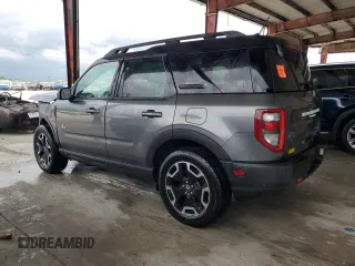 2022 Ford Bronco Sport Outer Banks with VIN 3FMCR9C6XNRD91538, listed as a Copart auction lot 58614165 with Not provided miles and Non repairable. Bid and sale history available at DreamBid. Image 2.