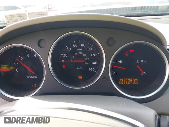 2007 Nissan Maxima SL with VIN 1N4BA41E27C855949, listed as a IAAI auction lot 41686253 with 145,698 mi miles and . Bid and sale history available at DreamBid. Image 7.