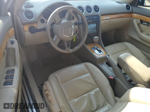 2007 Audi A4 2.0T z VIN WAUDF48H87K015052, wystawiony jako Copart lot #60296355 z przebiegiem 135 961 mil mil oraz Szkoda całkowita • Salvage title. Historia ofert i sprzedaży dostępna na DreamBid. Obrazek 8.