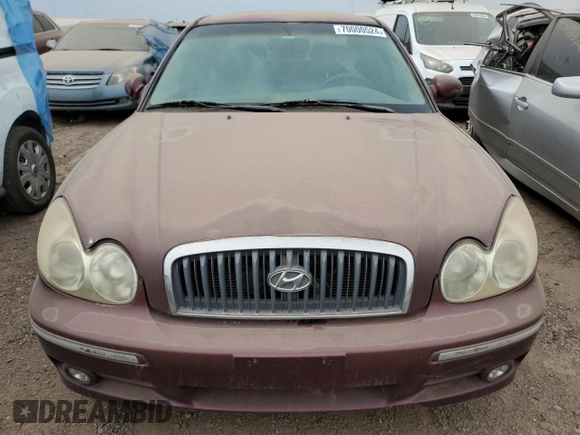 2005 Hyundai Sonata GLS with VIN KMHWF35HX5A199516, listed as a Copart auction lot 70000524 with 186,198 mi miles and Clean Title. Bid and sale history available at carsss.com. Image 5.