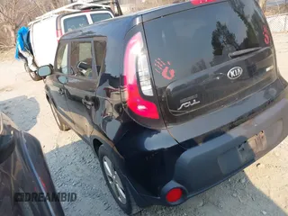 2014 Kia Soul + with VIN KNDJP3A53E7078654, listed as a IAAI auction lot 41672511 with 108,052 mi miles. Bid and sale history available at carsss.com. Image 3.