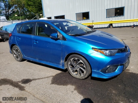 2016 Scion iM with VIN JTNKARJE3GJ509441, listed as a Copart auction lot 67490934 with 56,632 mi miles and Salvage Title. Bid and sale history available at carsss.com. Image 4.