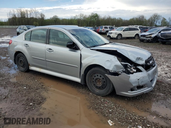2012 Subaru Legacy Premium with VIN 4S3BMAC68C1013483, listed as a Copart auction lot 55969925 with 148,321 mi miles and Salvage title. Bid and sale history available at DreamBid. Image 4.