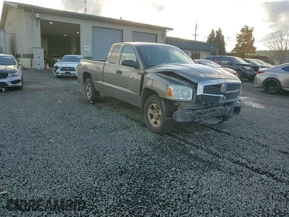 2005 Dodge Dakota ST with VIN 1D7HW22K45S270278, listed as a Copart auction lot 85540104 with 90,707 mi miles and Salvage Title. Bid and sale history available at DreamBid. Image 10.
