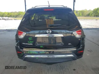 2016 Nissan Pathfinder S with VIN 5N1AR2MN9GC663650, listed as a Copart auction lot 52812415 with 174,287 mi miles and Salvage title. Bid and sale history available at DreamBid. Image 6.