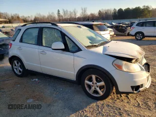 2008 Suzuki SX4 with VIN JS2YB413985104472, listed as a Copart auction lot 82954854 with 167,430 mi miles and Salvage Title. Bid and sale history available at carsss.com. Image 4.