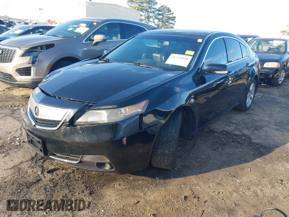 2012 Acura TL Tech Auto with VIN 19UUA8F50CA025948, listed as a IAAI auction lot 41723890 with 203,424 mi miles. Bid and sale history available at carsss.com. Image 17.