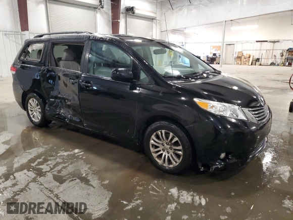 2014 Toyota Sienna XLE with VIN 5TDYK3DC3ES422884, listed as a Copart auction lot 44645715 with 126,679 mi miles and Salvage Title. Bid and sale history available at carsss.com. Image 4.
