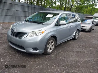 2012 Toyota Sienna LE AAS with VIN 5TDKK3DC1CS190661, listed as a IAAI auction lot 42333206 with 275,012 mi miles and . Bid and sale history available at DreamBid. Image 2.