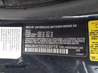 2014 BMW 4 Series 428i z VIN WBA3N3C52EK230719, wystawiony jako IAAI lot #42112905 z przebiegiem 150 000 mil mil oraz . Historia ofert i sprzedaży dostępna na DreamBid. Obrazek 9.