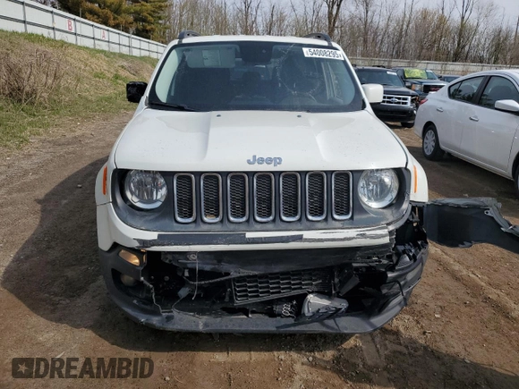 2017 Jeep Renegade Latitude with VIN ZACCJABB3HPE48852, listed as a Copart auction lot 54008295 with 102,088 mi miles and Clean Title. Bid and sale history available at carsss.com. Image 5.
