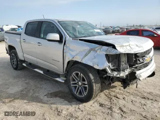 2020 Chevrolet Colorado 2WD Work Truck with VIN 1GCGSBEN3L1211037, listed as a Copart auction lot 45520735 with 61,302 mi miles and Salvage Title. Bid and sale history available at carsss.com. Image 4.