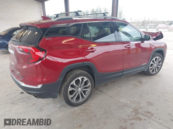 2019 GMC Terrain SLT with VIN 3GKALVEX3KL292140, listed as a IAAI auction lot 41910533 with 24,863 mi miles. Bid and sale history available at carsss.com. Image 4.