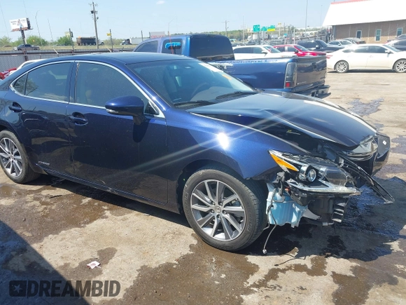 2016 Lexus ES 300h with VIN JTHBW1GG3G2111462, listed as a IAAI auction lot 42043572 with 92,363 mi miles and . Bid and sale history available at DreamBid. Image 1.