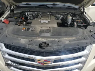 2015 Cadillac Escalade Premium z VIN 1GYS4NKJ5FR525280, wystawiony jako Copart lot #57763035 z przebiegiem Nie podano mil oraz Czysty tytuł • Clean title. Historia ofert i sprzedaży dostępna na DreamBid. Obrazek 12.