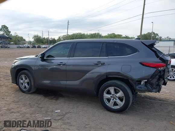 2022 Toyota Highlander L with VIN 5TDCZRAH1NS103623, listed as a IAAI auction lot 42233144 with 41,749 mi miles and . Bid and sale history available at DreamBid. Image 15.