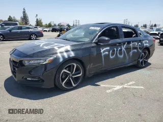 2019 Honda Accord Sport with VIN 1HGCV2F3XKA034103, listed as a Copart auction lot 62768245 with 97,432 mi miles and Salvage title. Bid and sale history available at DreamBid. Image 1.