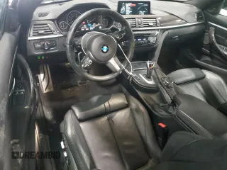 2016 BMW 4 Series 435i xDrive z VIN WBA3R5C56GK374020, wystawiony jako Copart lot #44822795 z przebiegiem 82 744 mil mil oraz Szkoda całkowita • Salvage title. Historia ofert i sprzedaży dostępna na DreamBid. Obrazek 8.
