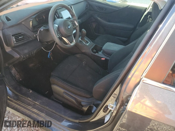 2022 Subaru Legacy with VIN 4S3BWAB68N3009629, listed as a Copart auction lot 68450574 with 22,245 mi miles and Salvage title. Bid and sale history available at DreamBid. Image 7.