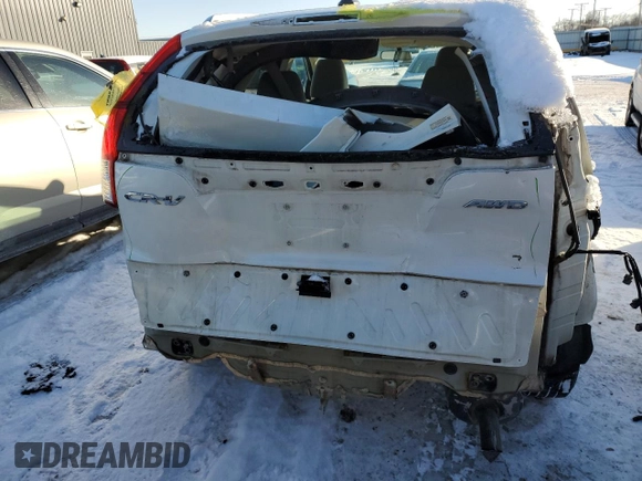 2012 Honda CR-V EX-L with VIN 5J6RM4H70CL049717, listed as a Copart auction lot 88761795 with 134,588 mi miles and Salvage Title. Bid and sale history available at DreamBid. Image 6.