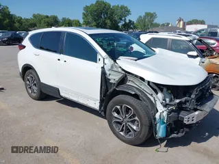2020 Honda CR-V EX-L with VIN 7FART6H87LE002978, listed as a IAAI auction lot 42544594 with 56,438 mi miles and . Bid and sale history available at DreamBid. Image 1.
