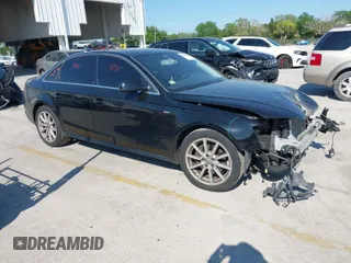 2014 Audi A4 Premium Plus with VIN WAUFFAFL2EN021987, listed as a IAAI auction lot 41888383 with 137,170 mi miles. Bid and sale history available at carsss.com. Image 1.