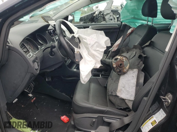 2017 Volkswagen Golf S z VIN 3VWH17AU4HM517172, wystawiony jako Copart lot #54742315 z przebiegiem Nie podano mil oraz Szkoda całkowita • Salvage title. Historia ofert i sprzedaży dostępna na DreamBid. Obrazek 7.